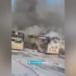 یک انفجار مشکوک از اتوبوس در اسرائیل