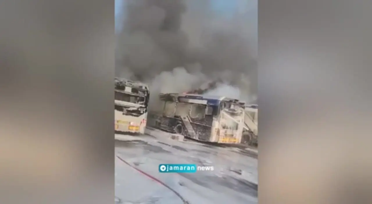 یک انفجار مشکوک از اتوبوس در اسرائیل