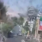 یک فیلم واضح و وحشتناک از جنایت جنگ اسرائیل در میدان تاجریش