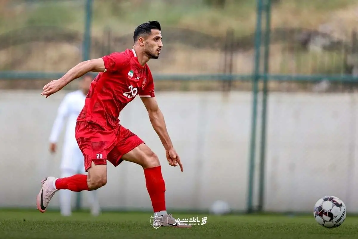 تصویر ؛ آسیب وحشتناک آلیپور در تمرینات پرسپولیس