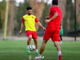 ورودی پرسپولیس به تمرینات تاکتیکی