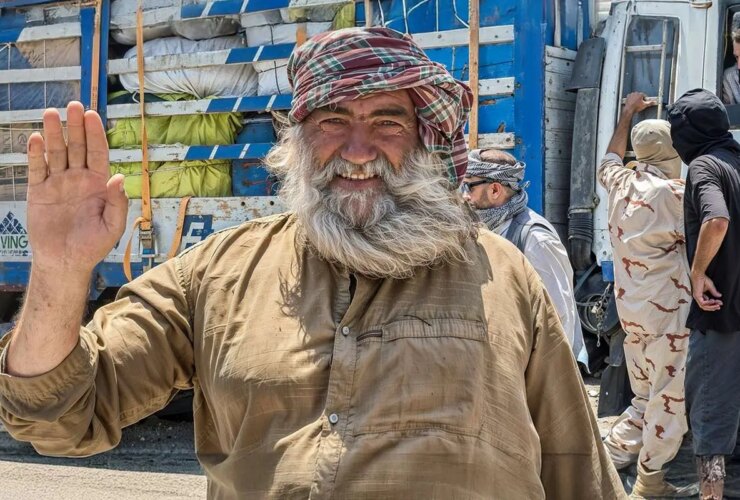 تصاویر انتقال شهروندان افغان