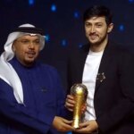 واکنش کاپیتان را پس از دریافت توپ طلایی آزمایش کنید