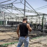 تصاویر تیپ آتش نشانی دوتایی Arbaeen در مرز مهران