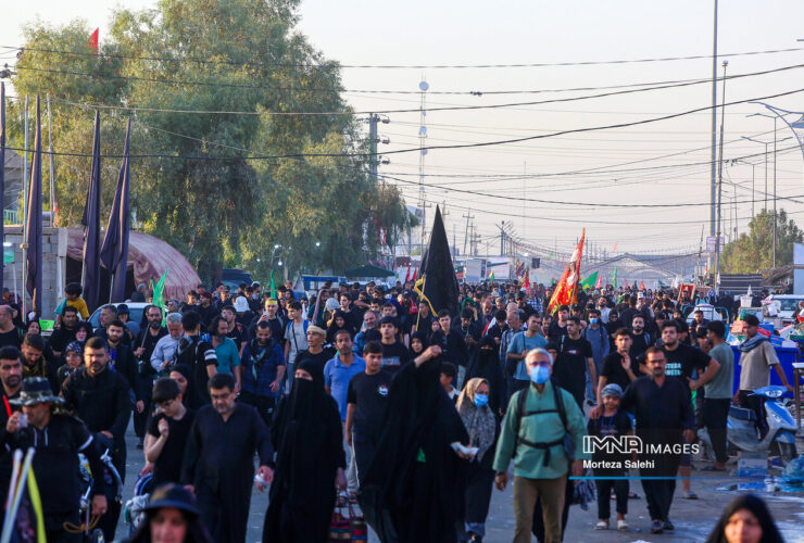 نیاز به مصرف آب بسته بندی در هنگام پیاده روی Arbaeen