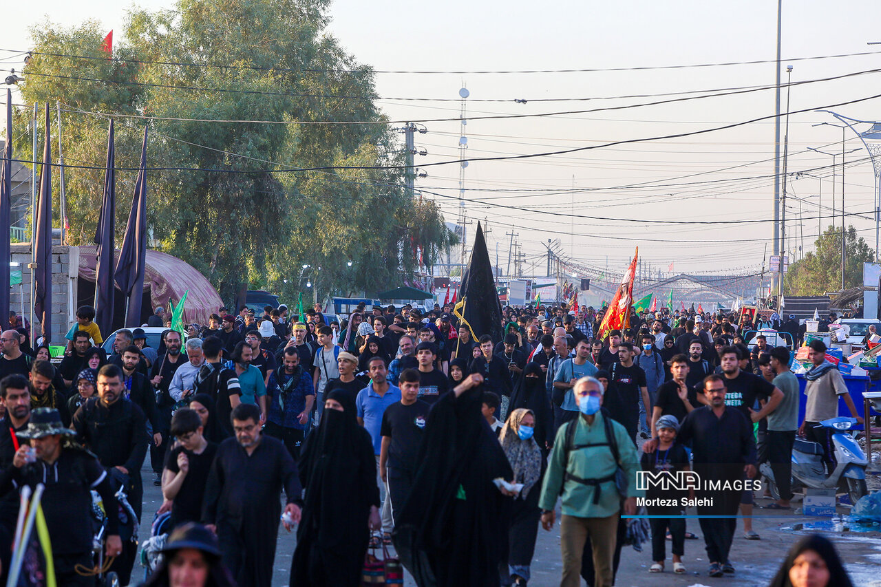 نیاز به مصرف آب بسته بندی در هنگام پیاده روی Arbaeen