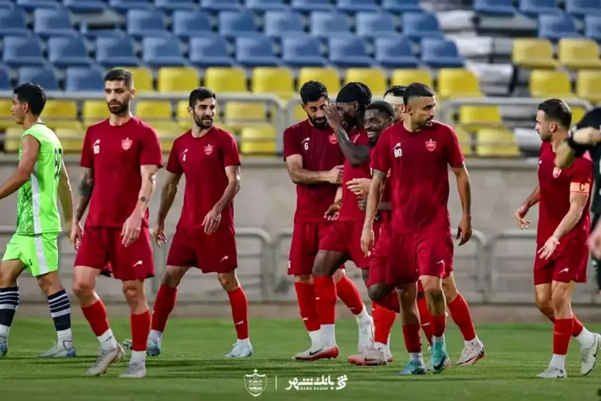 Persepolis در برابر آریو اسلاموشاهر در بازی آماده سازی نهایی