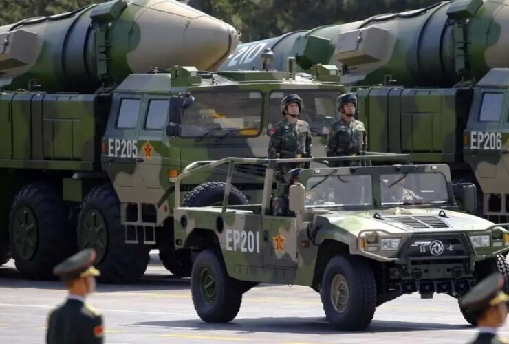 چین پس از پنج سال 4 عنوان جنگ هسته ای و دو برابر دارد