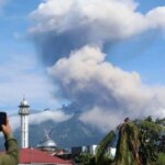 تصاویر Marap Indonesia آتشفشان ادامه دارد