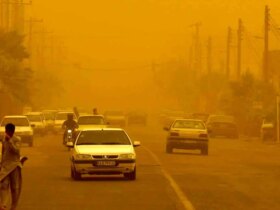 طوفان گرد و غبار زابل ؛ باد 2 کیلومتری برای سومین روز متوالی