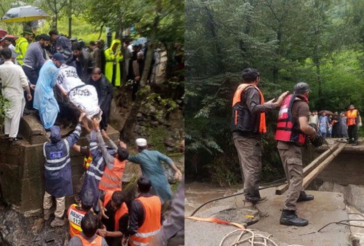 سیل های کشنده در پاکستان ؛ قربانی