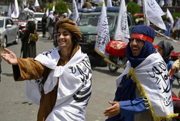 تصاویر جشن سال چهارم قدرت طالبان