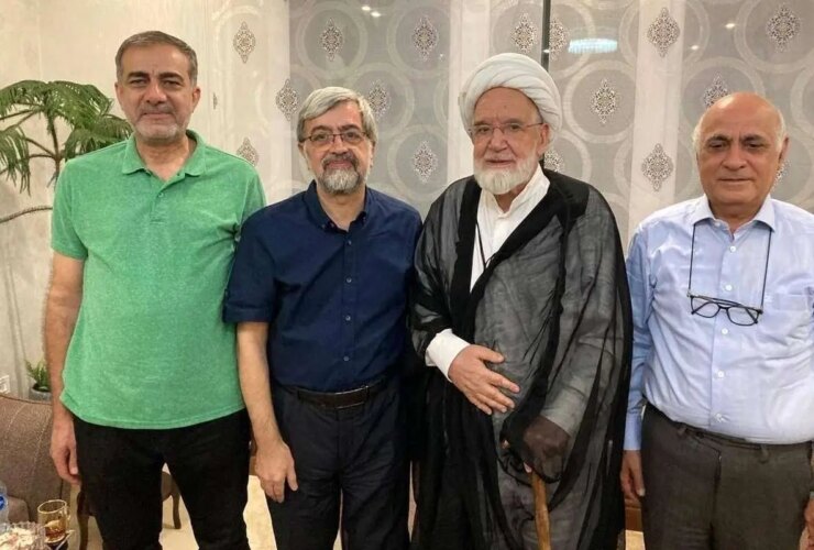 مشاوران میر حسین موسوی با مهدی کاروبی ملاقات می کنند