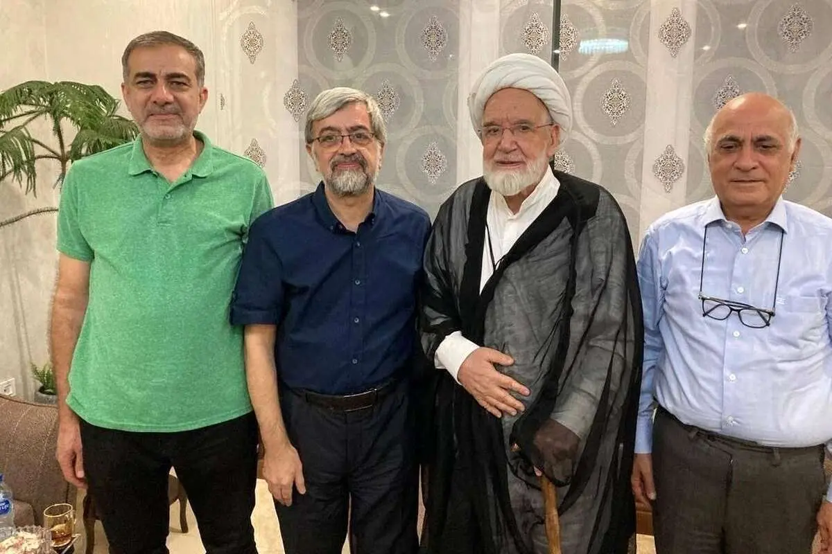 مشاوران میر حسین موسوی با مهدی کاروبی ملاقات می کنند