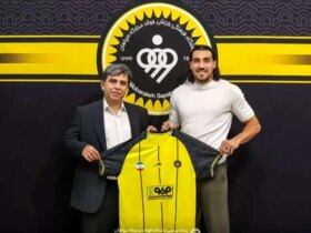 در مورد ضبط و عملکرد مهاجم جدید Sepahan
