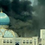 مرکز اسلام ازبک در تاشکنت آتش گرفته شد