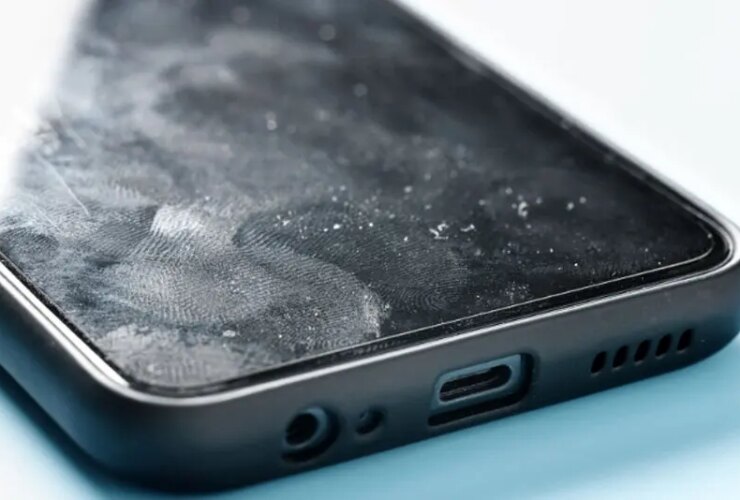 تمیز کردن تلفن