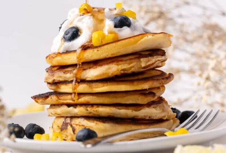 نحوه تهیه پنکیک لیمو ؛ صبحانه متفاوت با بوی تابستانی 21 مشاهده لیمو