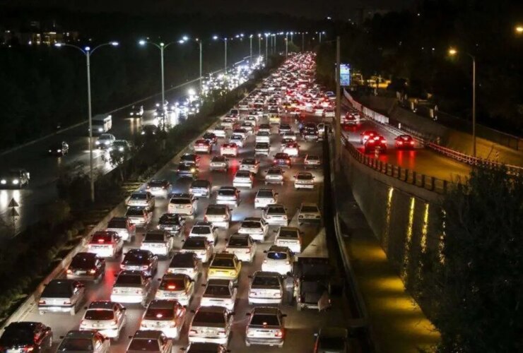 پنج کیلومتری ترافیک در کندووان و هاراز