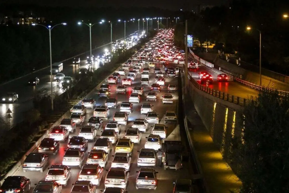 پنج کیلومتری ترافیک در کندووان و هاراز