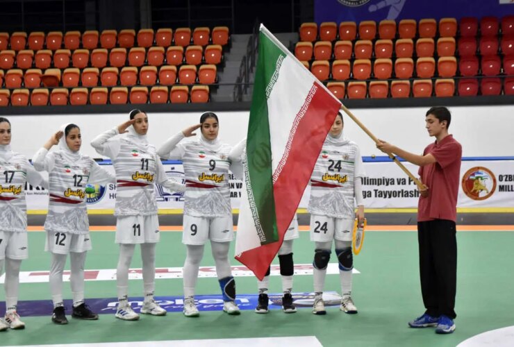 تصاویر لبه های مسابقه دختران ایرانی در مسابقات هندبال آسیا