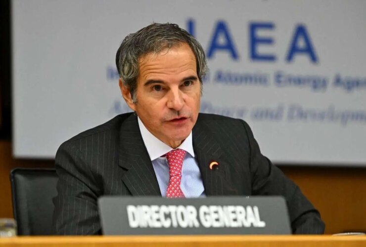 Grossi: اولین گروه بازرس آژانس به ایران بازگشت