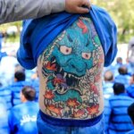 تصاویر خال کوبی های عجیب و غریب در بدن سارقان پایتخت