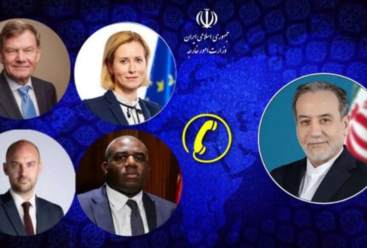 وزیران خارجی سه کشور اروپایی عراقی