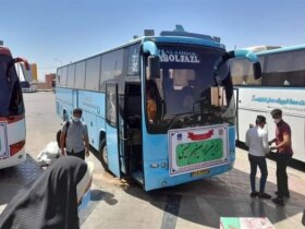 2500 لیتر سهمیه ثابت و تشویقی برای اتوبوس های Arbaeen