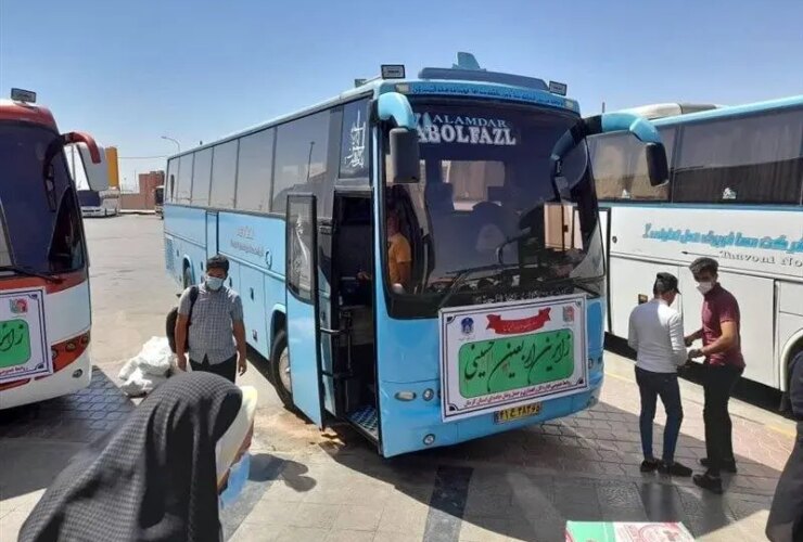 2500 لیتر سهمیه ثابت و تشویقی برای اتوبوس های Arbaeen 7 2500 لیتر سهمیه ثابت و تشویقی برای اتوبوس های Arbaeen