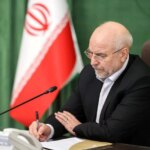 GHALIBAF: ممکن است یک جنگ قوی وجود داشته باشد که باید قوی باشد
