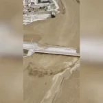 انحراف گل در یک شهر روسی