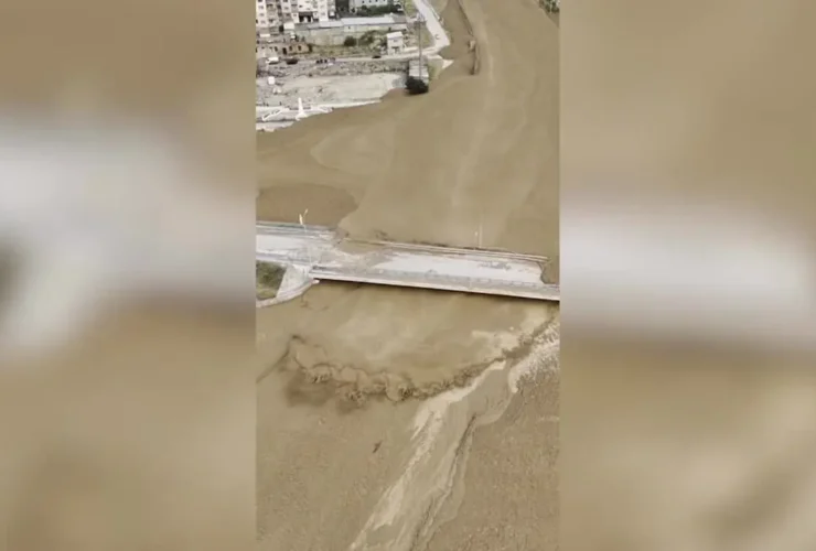 انحراف گل در یک شهر روسی