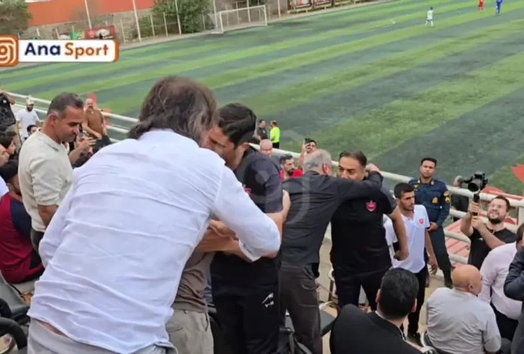 برای دیدن اولین برخورد هاشمی و ساپینتو قبل از شروع لیگ