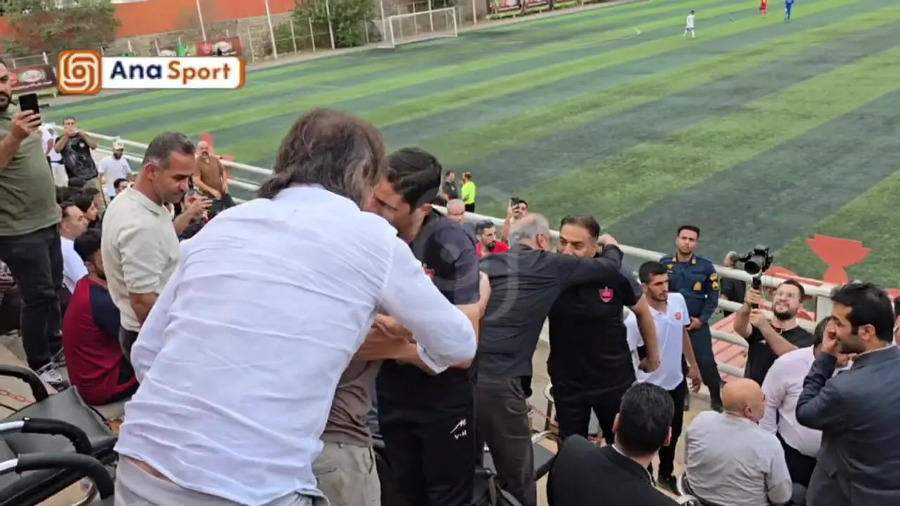 برای دیدن اولین برخورد هاشمی و ساپینتو قبل از شروع لیگ