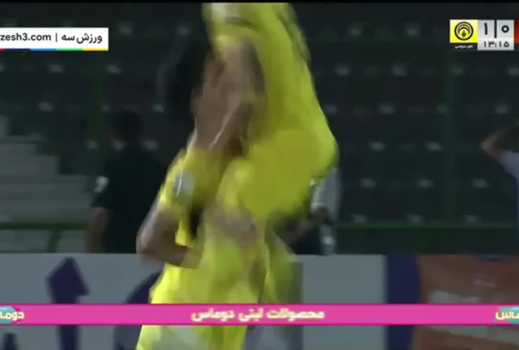 برای دیدن اولین هدف فوجرسپازی برای پرسپولیس توسط شهبی 5 دقیقه