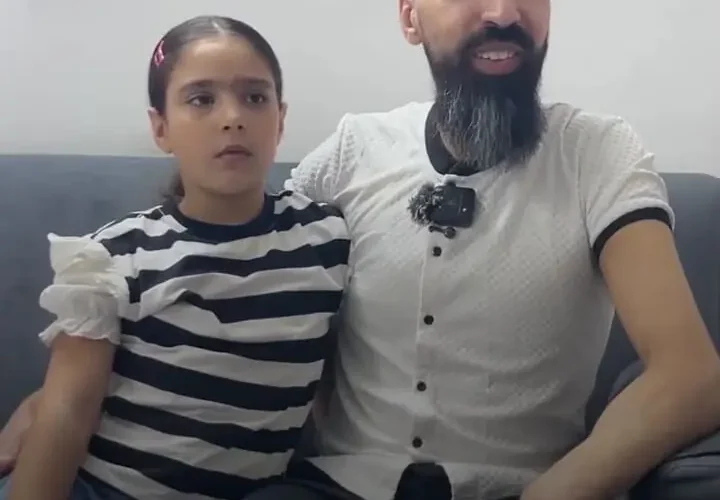 برای دیدن بدنساز فلسطینی با جسد گل آلود از زندان آزاد شد