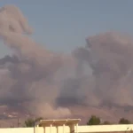 برای دیدن دود ناشی از حملات اسرائیل به جنوب لبنان