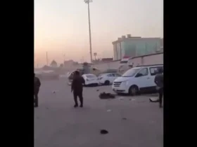 برای دیدن هلیکوپتر فرود اضطراری Arbaeen ایمنی زائران را فراهم می کند