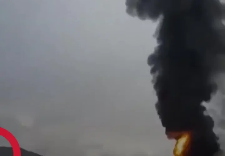 برای دیدن یک انفجار وحشتناک در صنعا به دنبال حمله اسرائیل