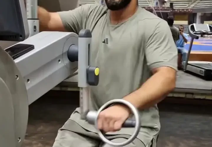 تصاویر ویژه از حضور حسن یزدانی در اردوگاه ملی کشتی گیری