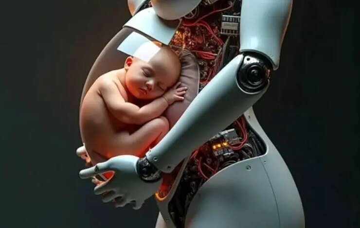 ربات انسان شناسی که باردار است! 30 ربات انسان شناسی که باردار است!