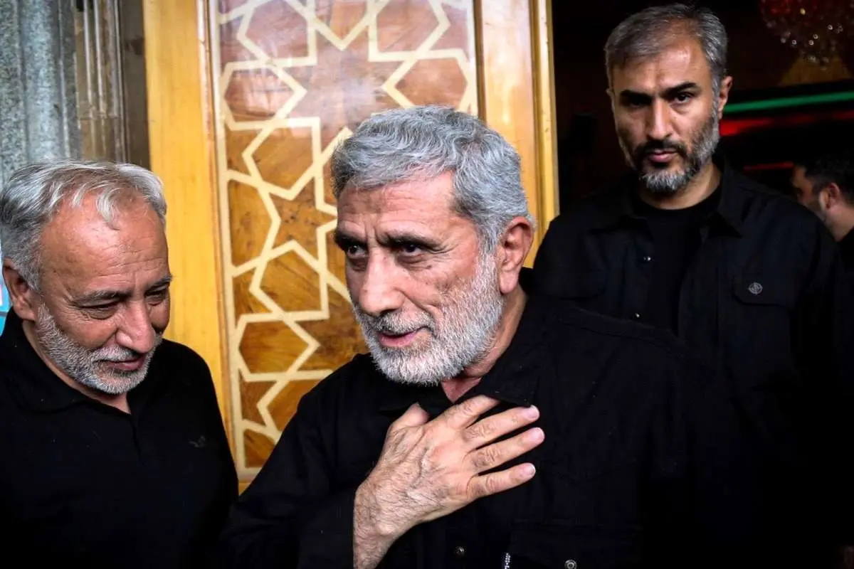 عکس حضور سردار قانی به یاد سردار محمدق 