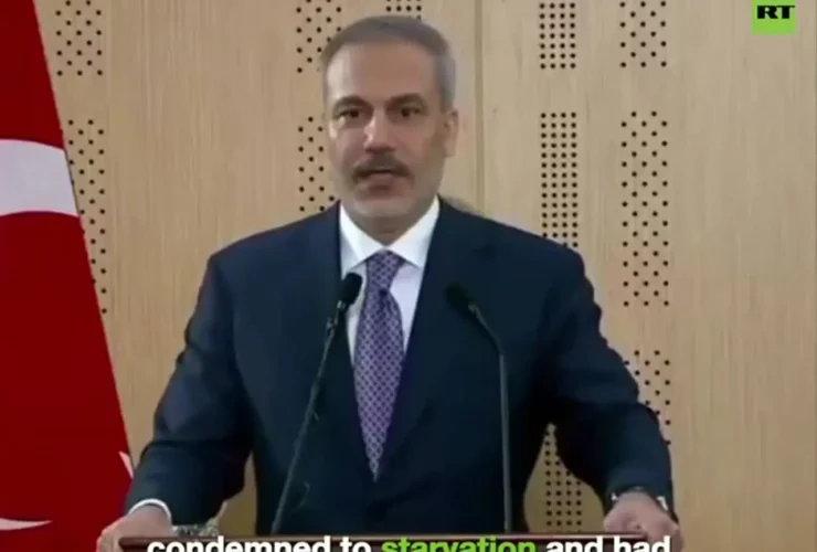 فیدان: نتانیاهو در خون غزه غرق می شود 13 فیدان: نتانیاهو در خون غزه غرق می شود