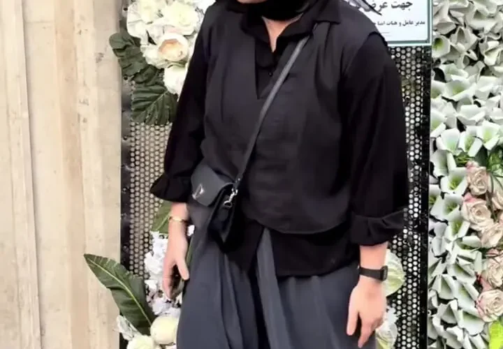 مراسم تشییع جنازه پدر رامباد یانگ با حضور چهره های برجسته هنری