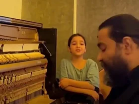 مسابقه عاطفی با دختر رضا سدگی ویانا