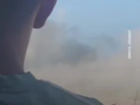 هدف قرار دادن خانه ای در جنوب غزه