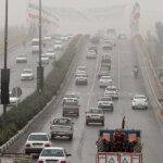 هشدار به تهرانیه: باد زیاد و گرد و غبار در جاده