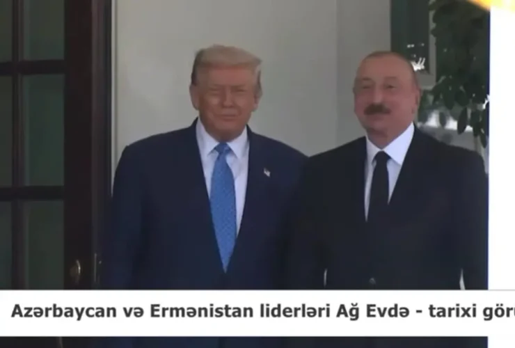 ورود پاشینیان و علیف به کاخ سفید