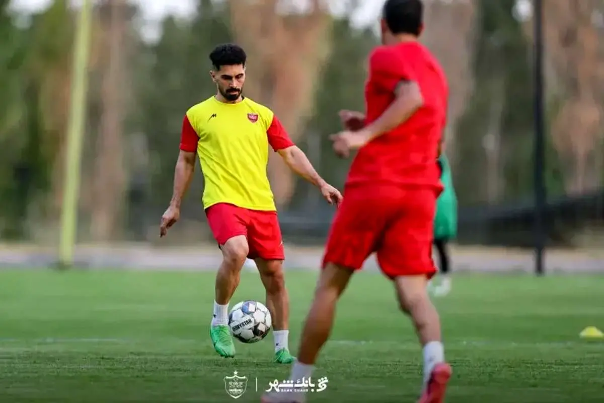ورودی پرسپولیس به تمرینات تاکتیکی